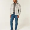 Jean skinny athlétique délavé foncé Jean skinny athlétique délavé foncé