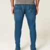 Jean skinny athlétique délavé foncé Jean skinny athlétique délavé foncé