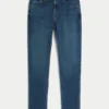 Jean skinny athlétique délavé foncé Jean skinny athlétique délavé foncé