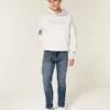 Jean skinny athlétique délavé moyen Jean skinny athlétique délavé moyen