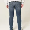 Jean skinny athlétique délavé moyen Jean skinny athlétique délavé moyen