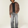 Jean super baggy gris délavé Jean super baggy gris délavé