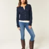 Jean super skinny taille haute délavé foncé Jean super skinny taille haute délavé foncé