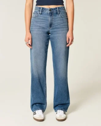 Jean taille haute pour femmes rondes