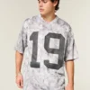 Jersey ample à motif camouflage