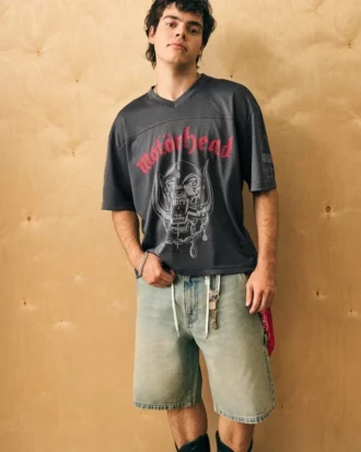 Jersey court et carré avec motif Motörhead