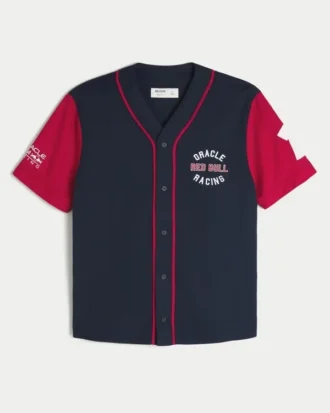 Jersey de baseball Oracle Red Bull Racing coupe carrée