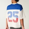 Jersey graphique Boxy Crop Number Jersey graphique Boxy Crop Number