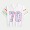 Jersey graphique Boxy Crop Number Jersey graphique Boxy Crop Number