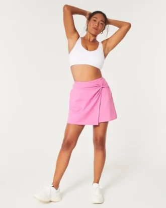Jupe-short A-Line Twist Skortie Active Recharge de Gilly Hicks