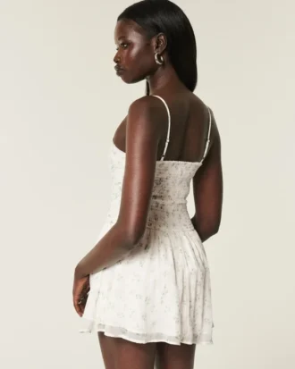 Jupe-short en mousseline
