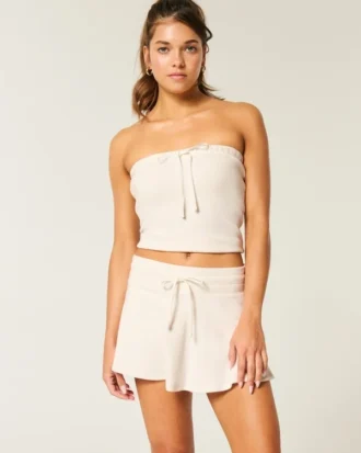 Jupe-short gaufrée Gilly Hicks