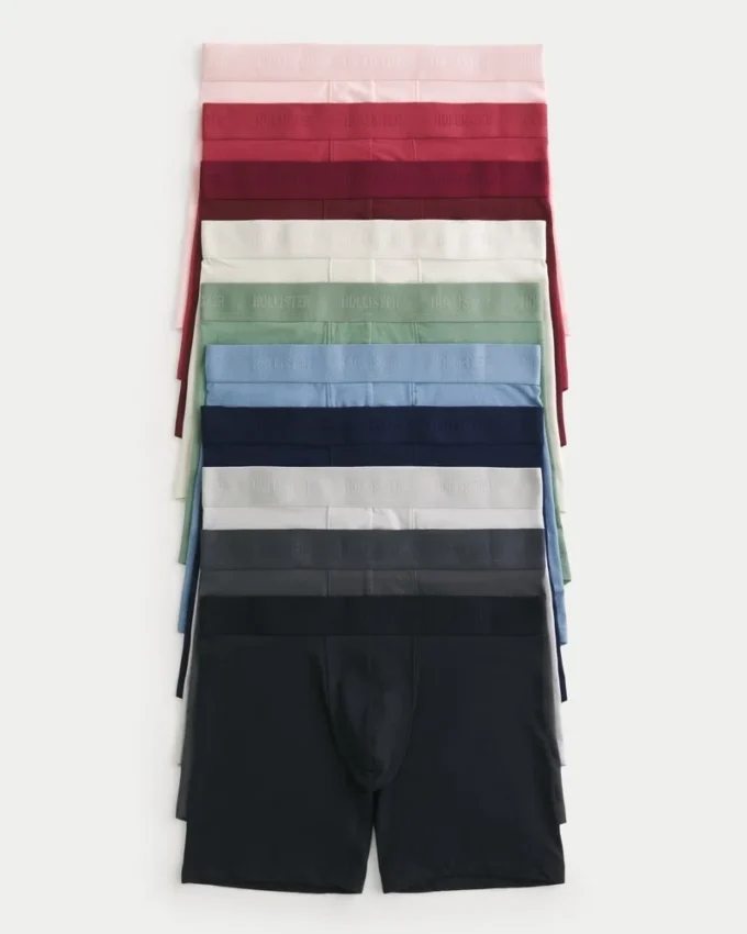 Lot de 10 boxers longs
