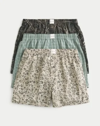 Lot de 3 boxers en coton