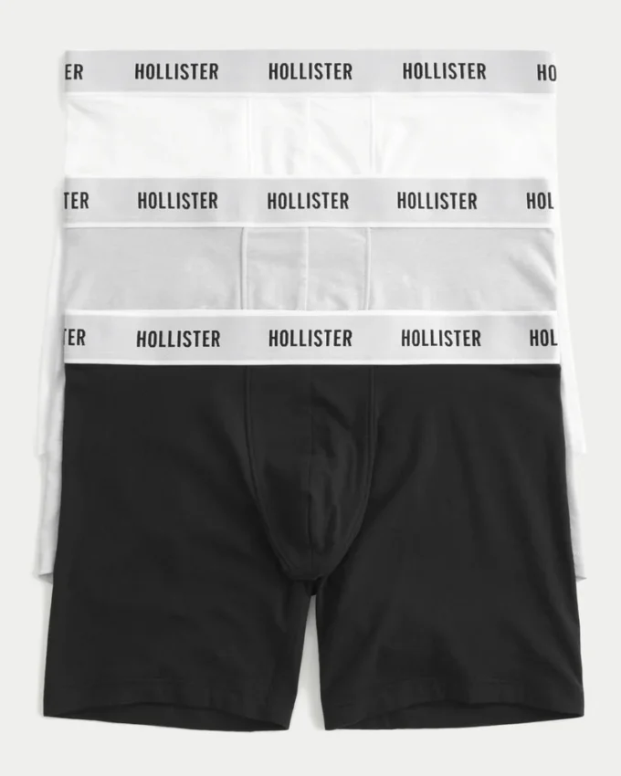 Lot de 3 boxers longs