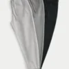 Lot de 3 pantalons de jogging en molleton décontractés Lot de 3 pantalons de jogging en molleton décontractés
