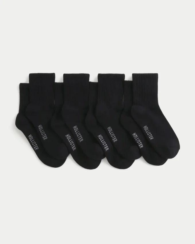 Lot de 4 paires de chaussettes courtes