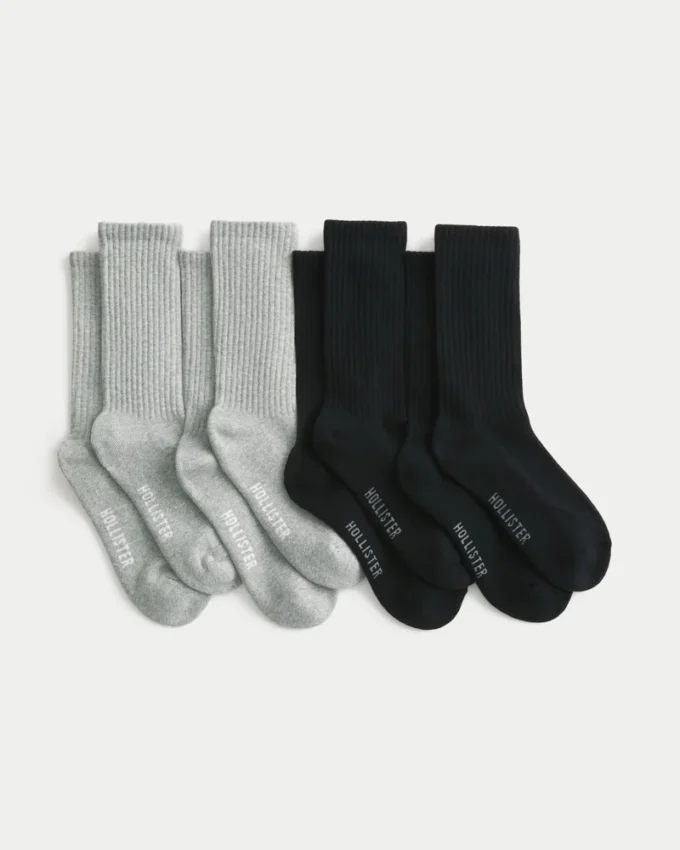 Lot de 4 paires de chaussettes courtes
