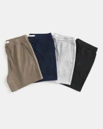Lot de 4 shorts en molleton au-dessus du genou