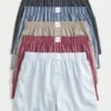 Lot de 5 boxers en coton