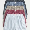 Lot de 5 boxers en coton