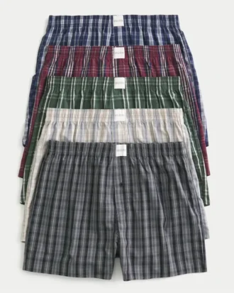 Lot de 5 boxers en coton