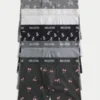 Lot de 5 boxers longs