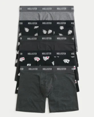 Lot de 5 boxers longs