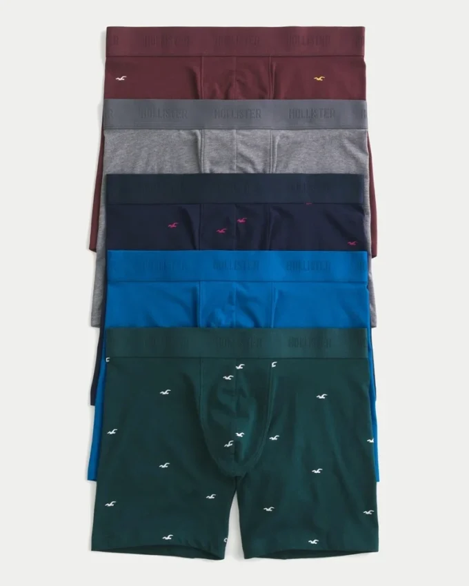 Lot de 5 boxers longs Lot de 5 boxers longs