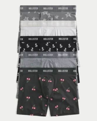 Lot de 5 boxers longs