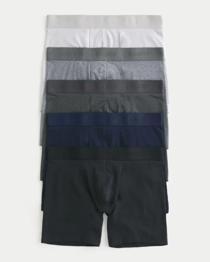 Lot de 5 boxers longs Lot de 5 boxers longs