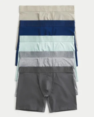Lot de 5 boxers longs rafraîchissants
