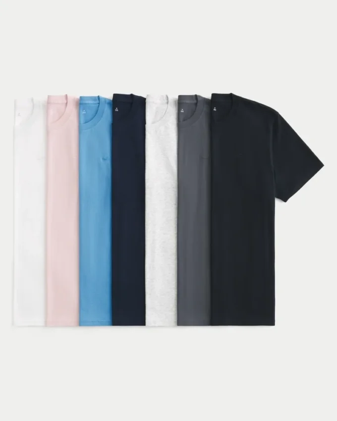 Lot de 7 t-shirts Icon Crew