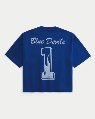 Maillot de football graphique Duke University Blue Devils
