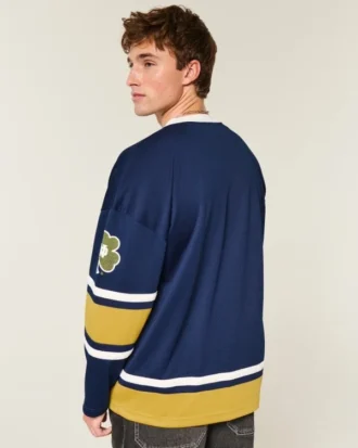 Maillot de hockey graphique Fighting Irish de l’université de Notre Dame Maillot de hockey graphique Fighting Irish de l’université de Notre Dame