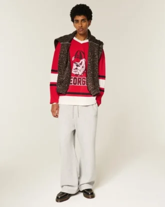 Maillot de hockey graphique University of Georgia Bulldogs Maillot de hockey graphique University of Georgia Bulldogs