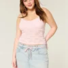 Mini-jupe-short en denim délavé clair Mini-jupe-short en denim délavé clair