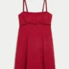 Mini-robe babydoll en mousseline Mini-robe babydoll en mousseline