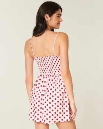 Mini-robe boutonnée