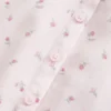Mini-robe boutonnée à manches courtes Mini-robe boutonnée à manches courtes