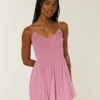 Mini-robe brodée