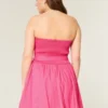 Mini-robe bustier à nœud Mini-robe bustier à nœud
