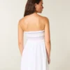 Mini-robe bustier smockée Mini-robe bustier smockée
