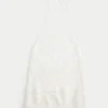 Mini-robe cache-cœur style crochet Mini-robe cache-cœur style crochet