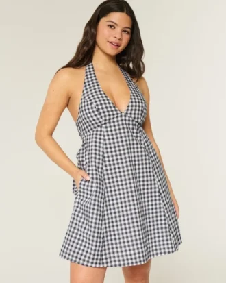 Mini-robe dos nu à bretelles