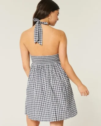 Mini-robe dos nu à bretelles