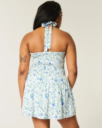 Mini-robe dos nu à taille basse