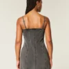 Mini-robe en denim Mini-robe en denim