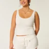 Mini-short confortable en tissu gaufré Gilly Hicks Mini-short confortable en tissu gaufré Gilly Hicks