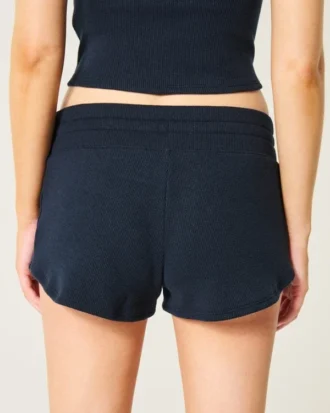 Mini-short confortable à motif gaufré Gilly Hicks